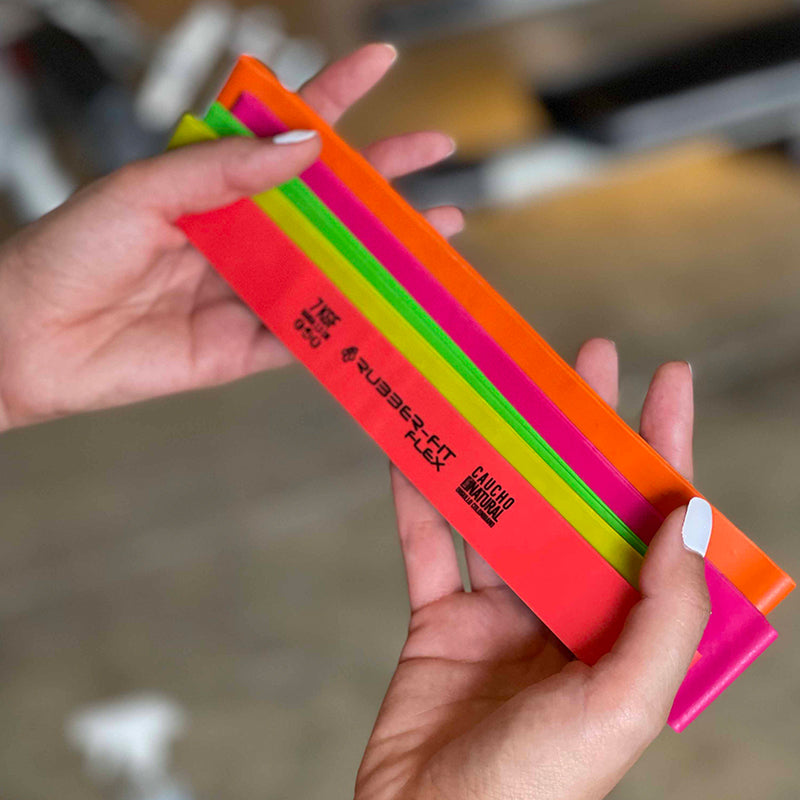 Kit de bandas elásticas iniciación - Rubberfit Flex