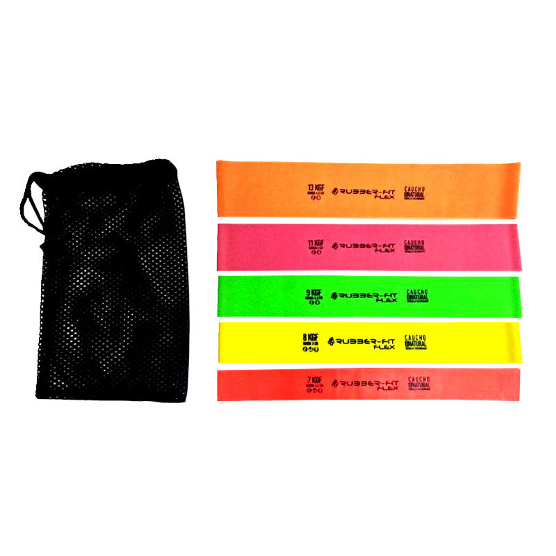 Kit de bandas elásticas iniciación - Rubberfit Flex