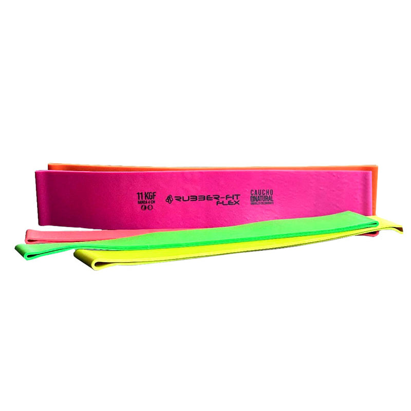 Kit de bandas elásticas iniciación - Rubberfit Flex — imagen 4